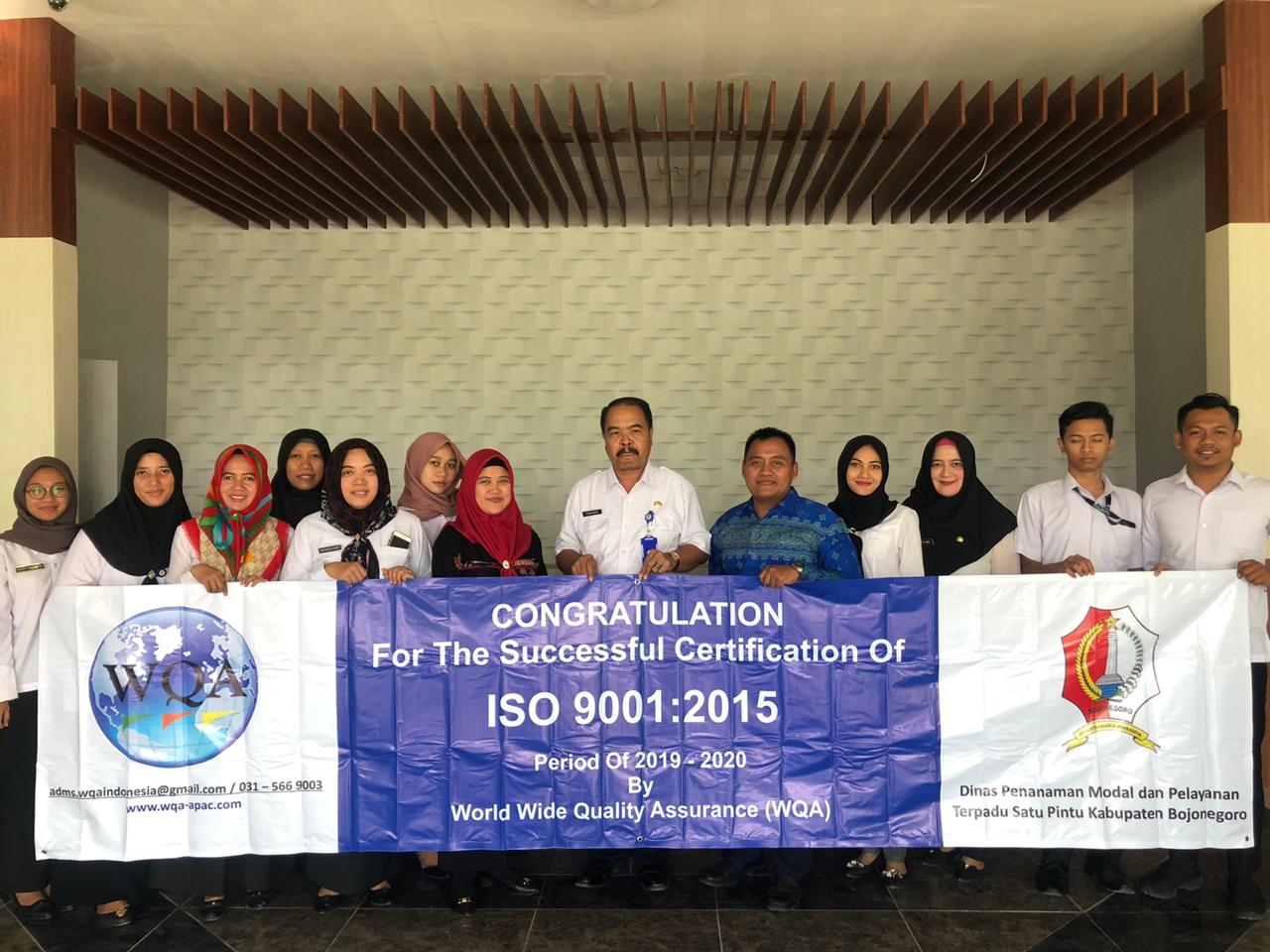 AUDIT WQA ISO 9001:2015 Periode 2019-2020
