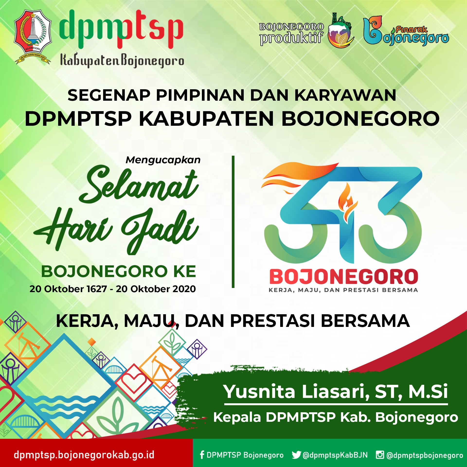 Selamat Hari Jadi Kabupaten Bojonegoro ke-343