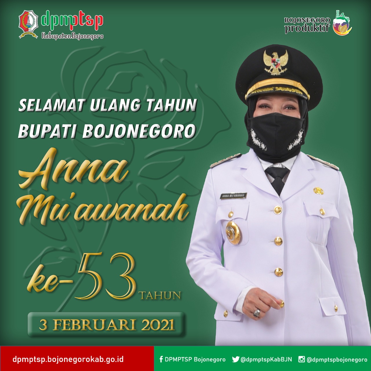 Selamat Ulang Tahun Bupati Bojonegoro