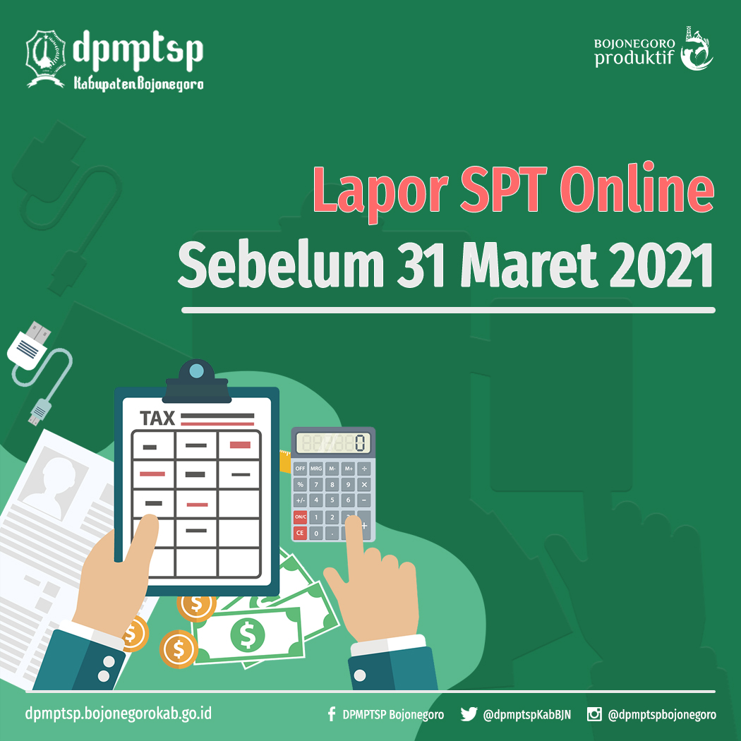 SEGERA LAPORKAN SPT TAHUNAN ANDA