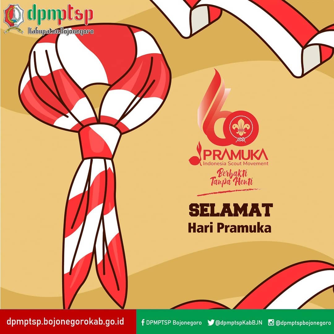 SELAMAT HARI PRAMUKA KE-60