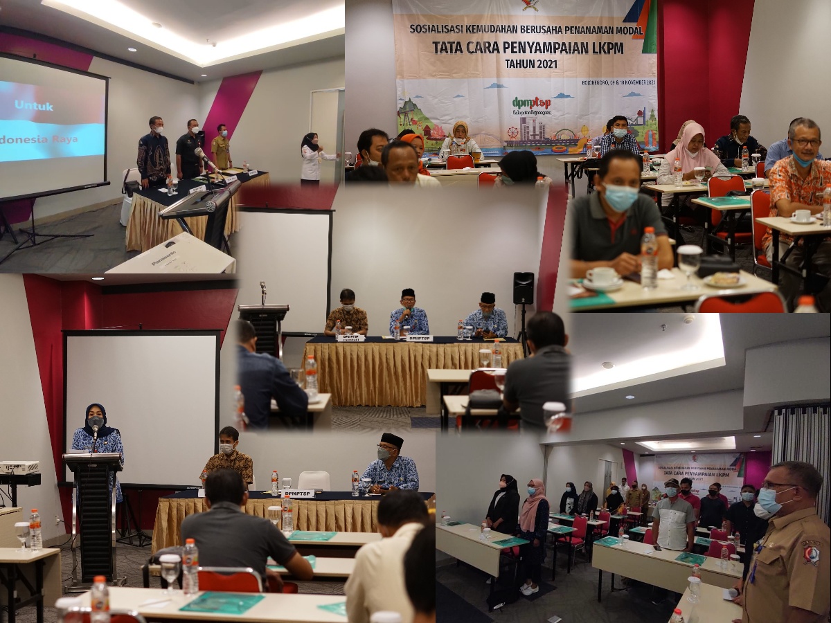 SOSIALISASI KEMUDAHAN BERUSAHA PENANAMAN MODAL 09-10 NOVEMBER 2021