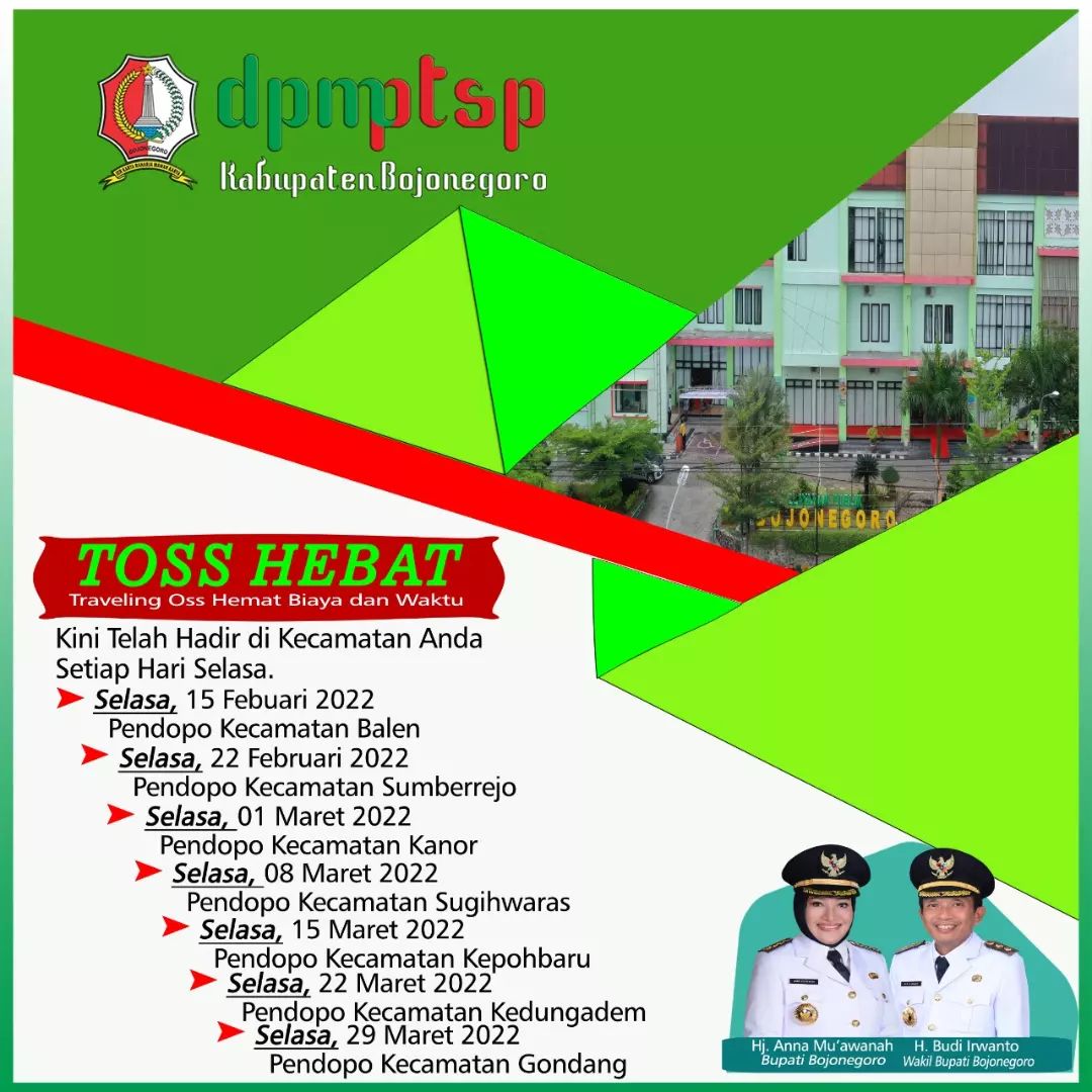 JADWAL TOSS HEBAT 2022 DI KECAMATAN