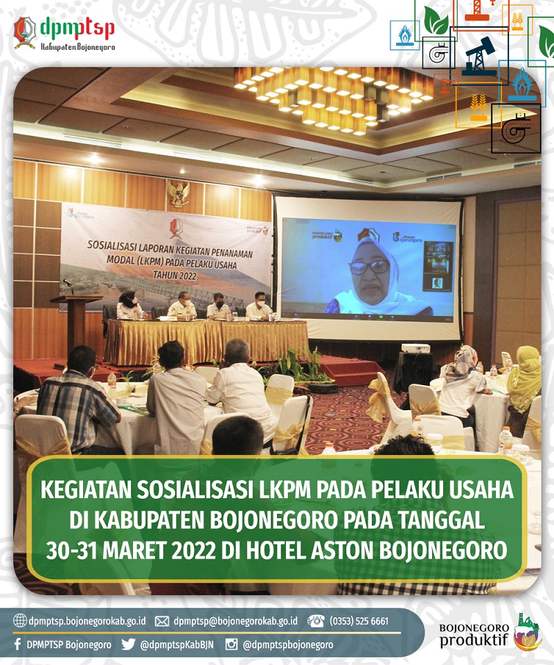 SOSIALISASI LKPM PADA PELAKU USAHA SEKTOR KONSTRUKSI DAN PERDAGANGAN
