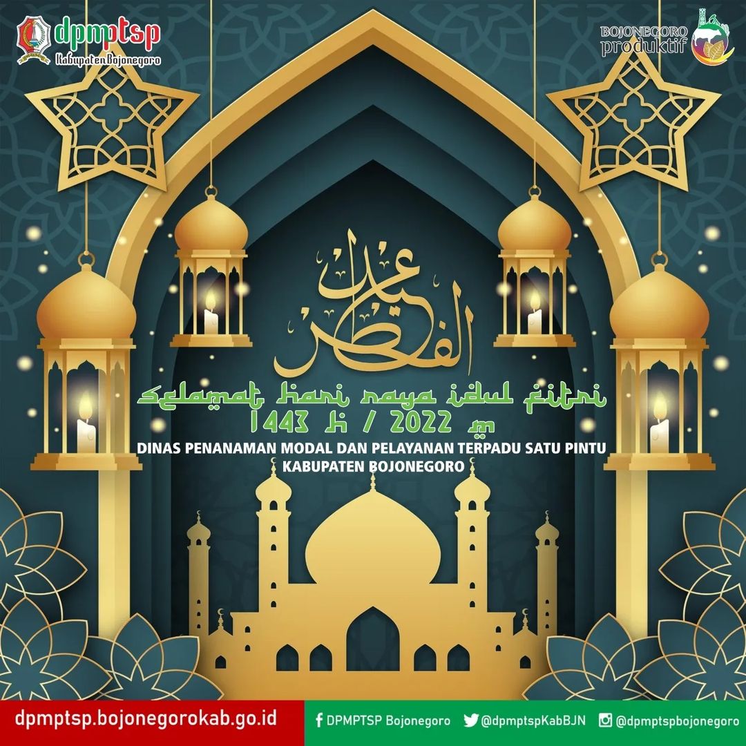 SELAMAT HARI RAYA IDUL FITRI 1443 h/2022 m