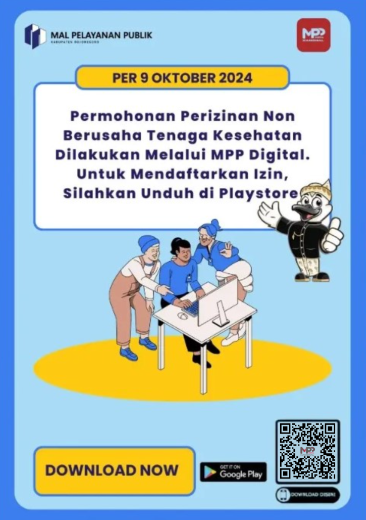 PER 09 OKTOBER 2024 IZIN TENAGA KESEHATAN MELALUI MPP DIGITAL