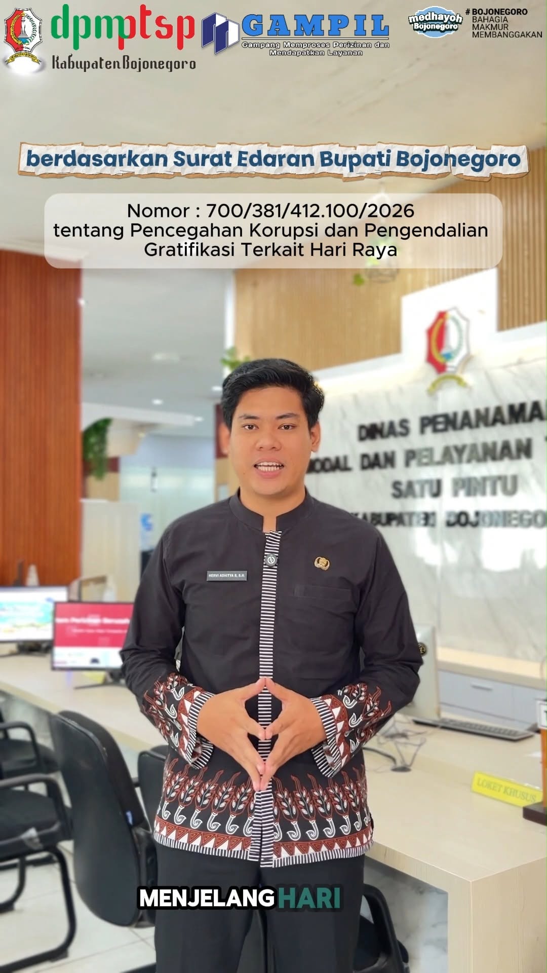 📢✨ PENCEGAHAN KORUPSI & PENGENDALIAN GRATIFIKASI TERKAIT HARI RAYA ✨📢
