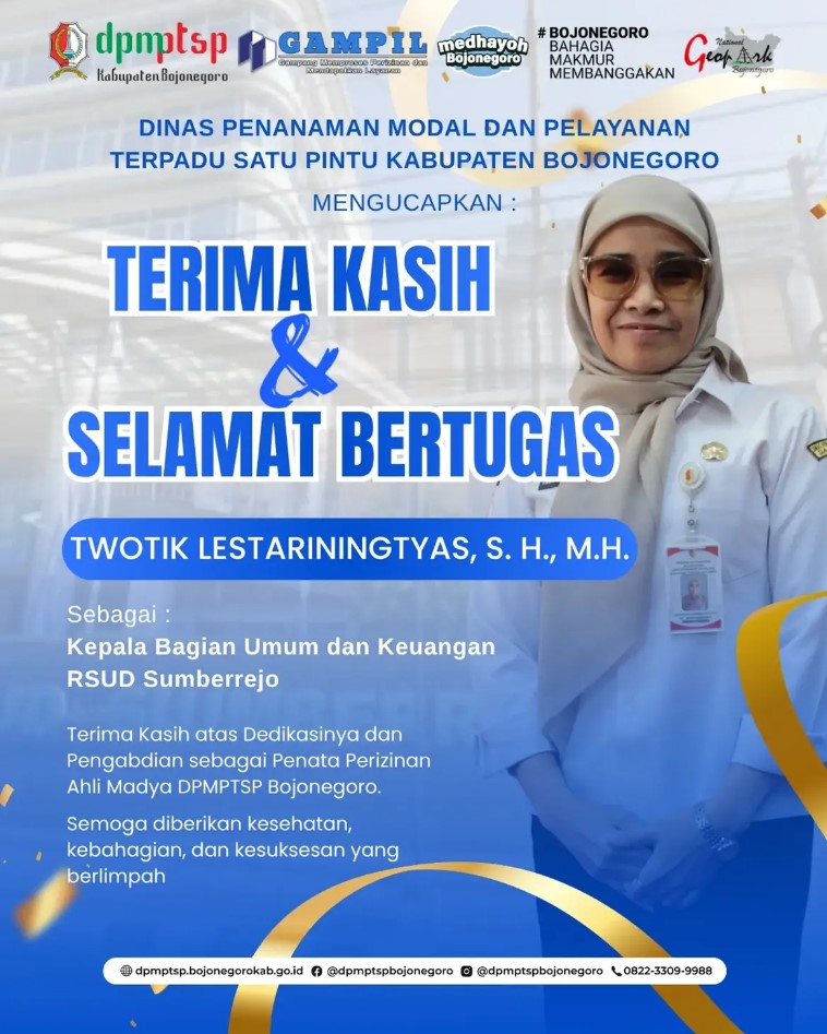 ✨Terima Kasih atas Pengabdian, Selamat Mengemban Amanah Baru ✨