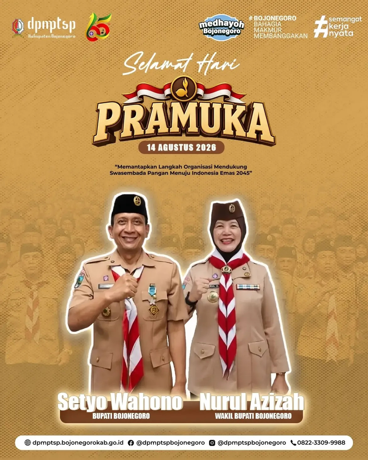 SELAMAT HARI PRAMUKA KE-65