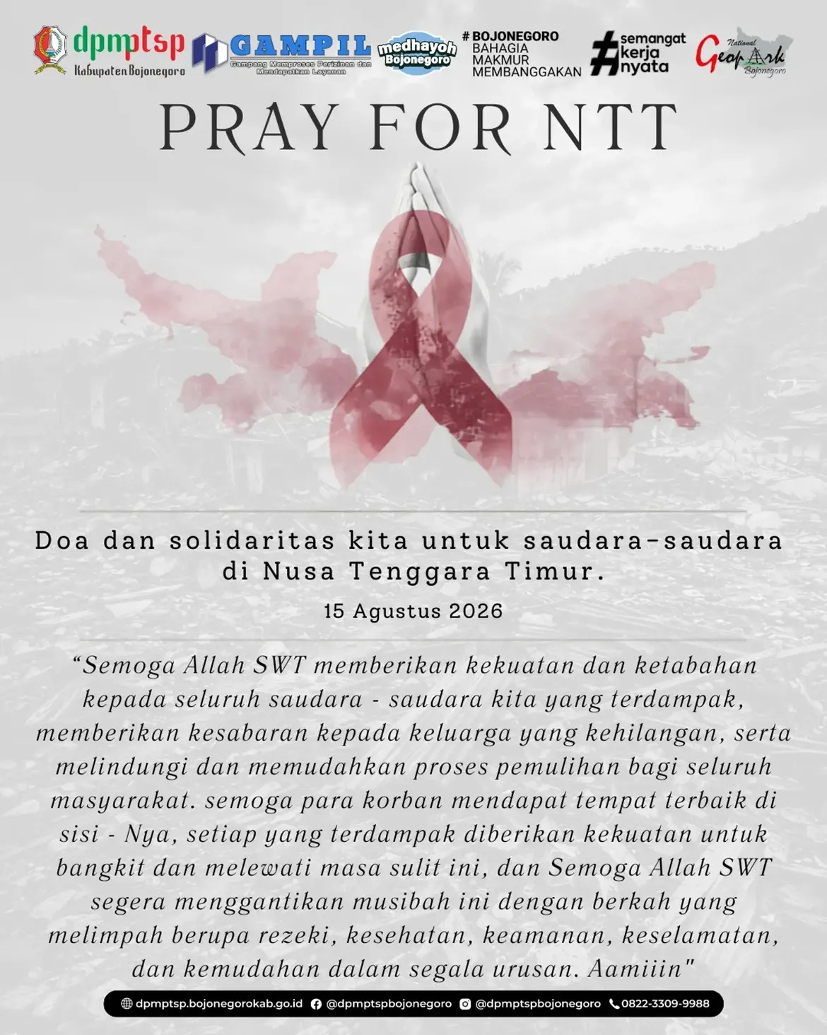 PRAY FOR NUSA TENGGARA TIMUR