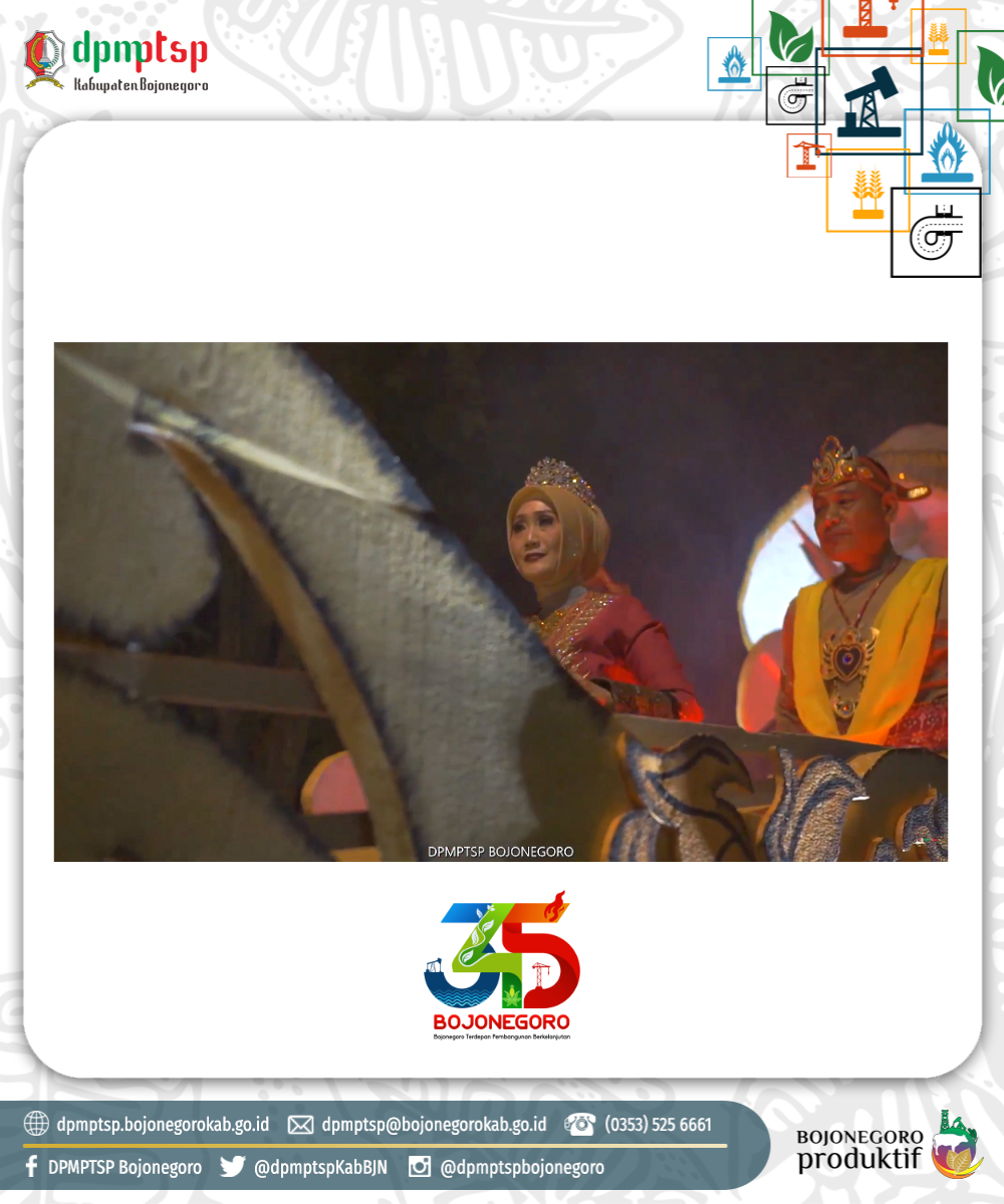 DPMPTSP KAB. BOJONEGORO MENGIKUTI KEGIATAN BOJONEGORO NIGHT CARNIVAL - HJB ke-345