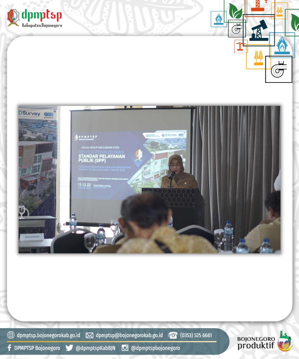 FGD PENYUSUNAN STANDAR PELAYANAN PUBLIK (SPP) DPMPTSP KAB. BOJONEGORO