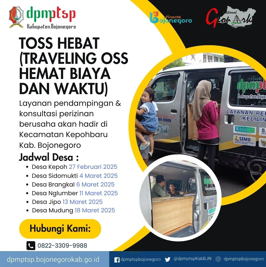LAYANAN TOSS HEBAT DI KECAMATAN KEPOHBARU