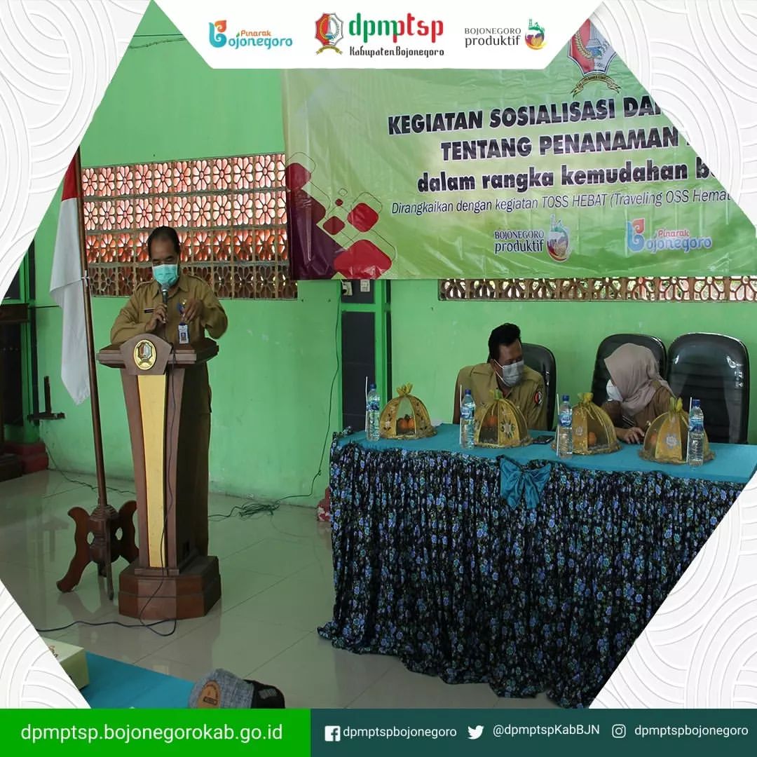 SOSIALISASI KEMUDAHAN BERUSAHA DI KEC. SUMBERREJO