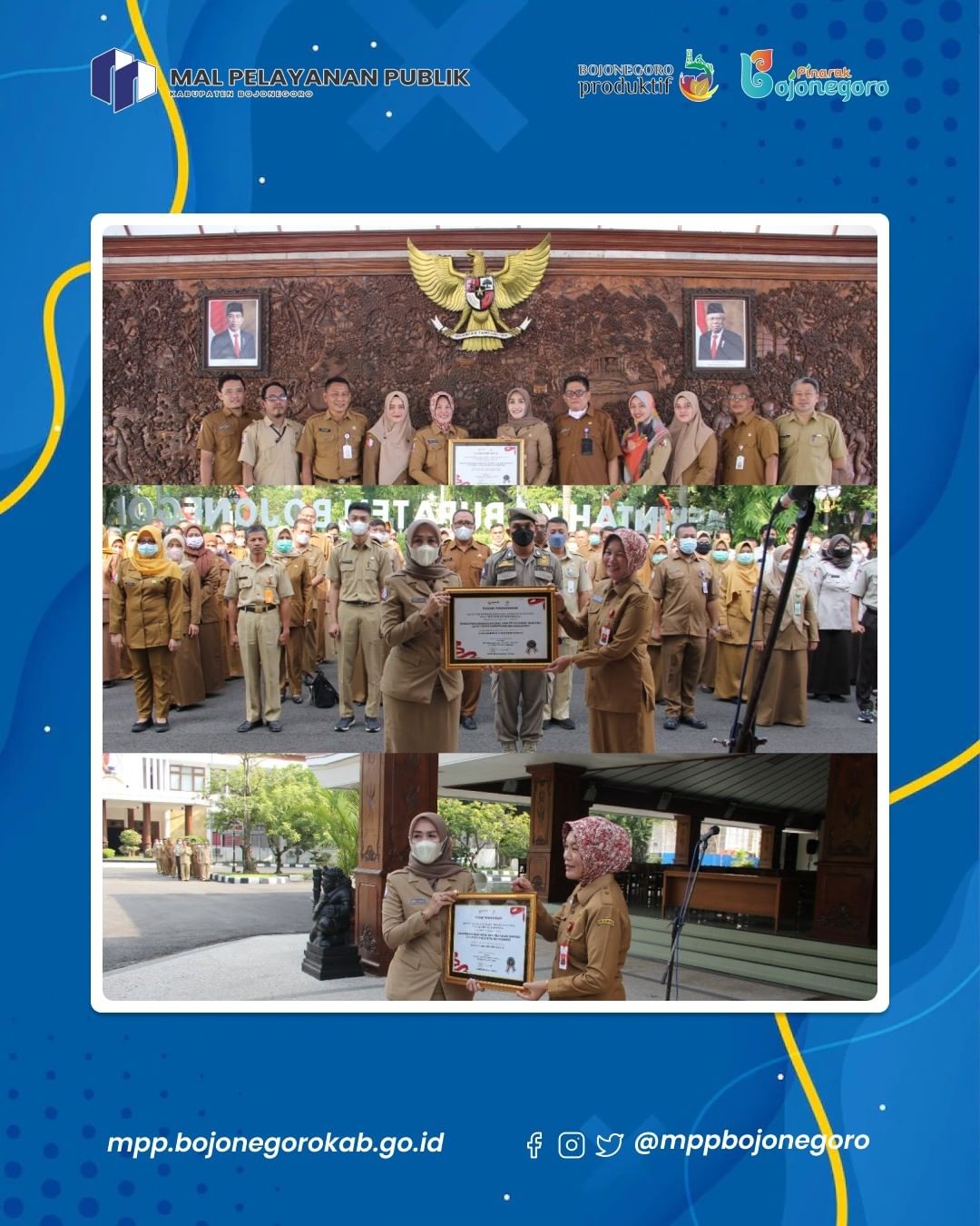 DPMPTSP BOJONEGORO RAIH PREDIKAT ZI-WBK