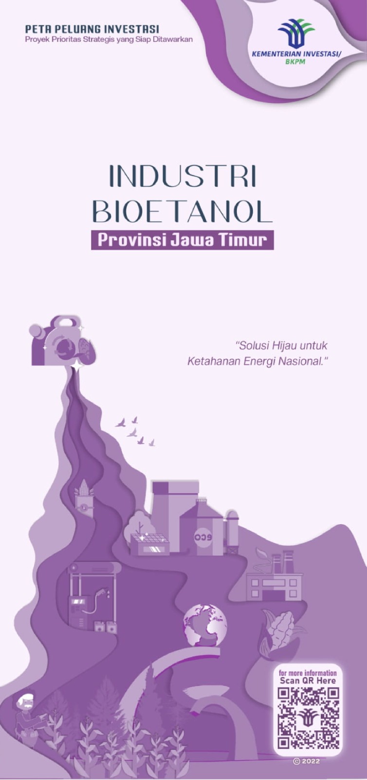 LEAFLET PETA INDUSTRI BIETANOL