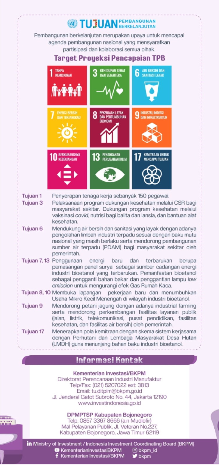 LEAFLET PETA INDUSTRI BIETANOL