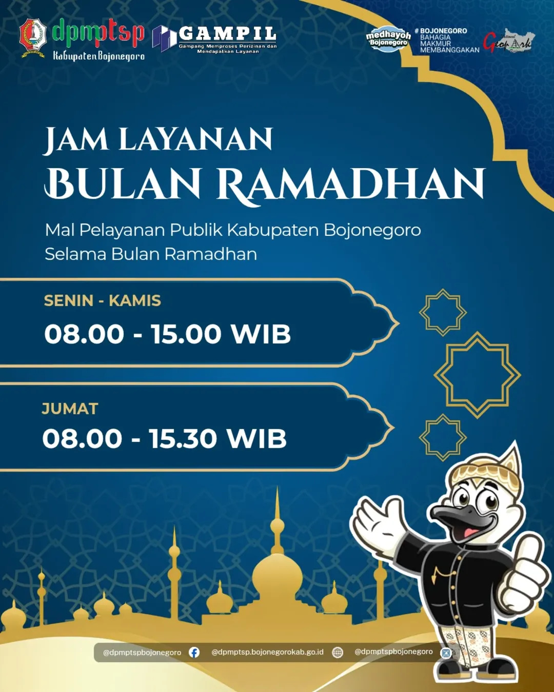 JADWAL LAYANAN RAMADHAN MPP BOJONEGORO TAHUN 2026